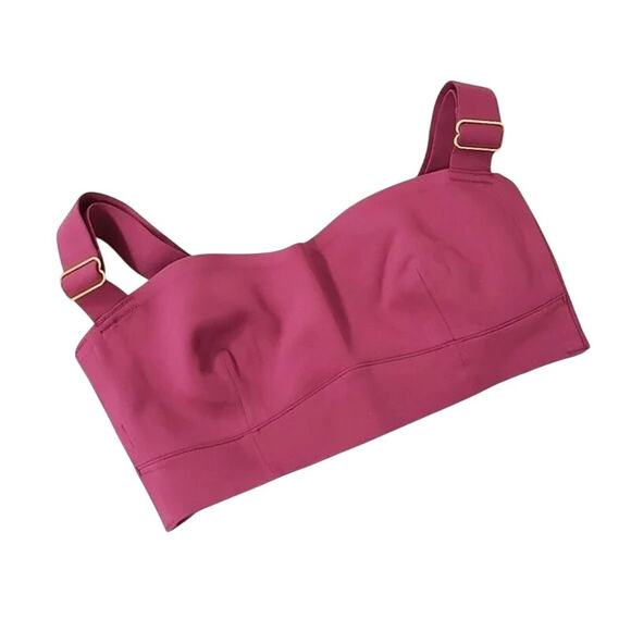 Free People Naomi Longline Bra in Dry Rose XS NWT - Picture 5 of 7